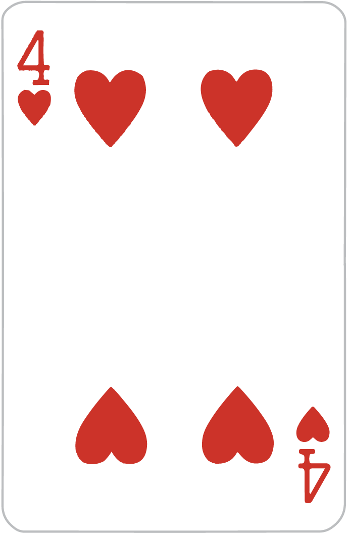4 of Hearts