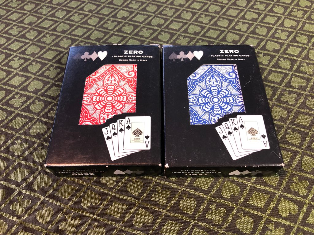 Zero Playing Cards