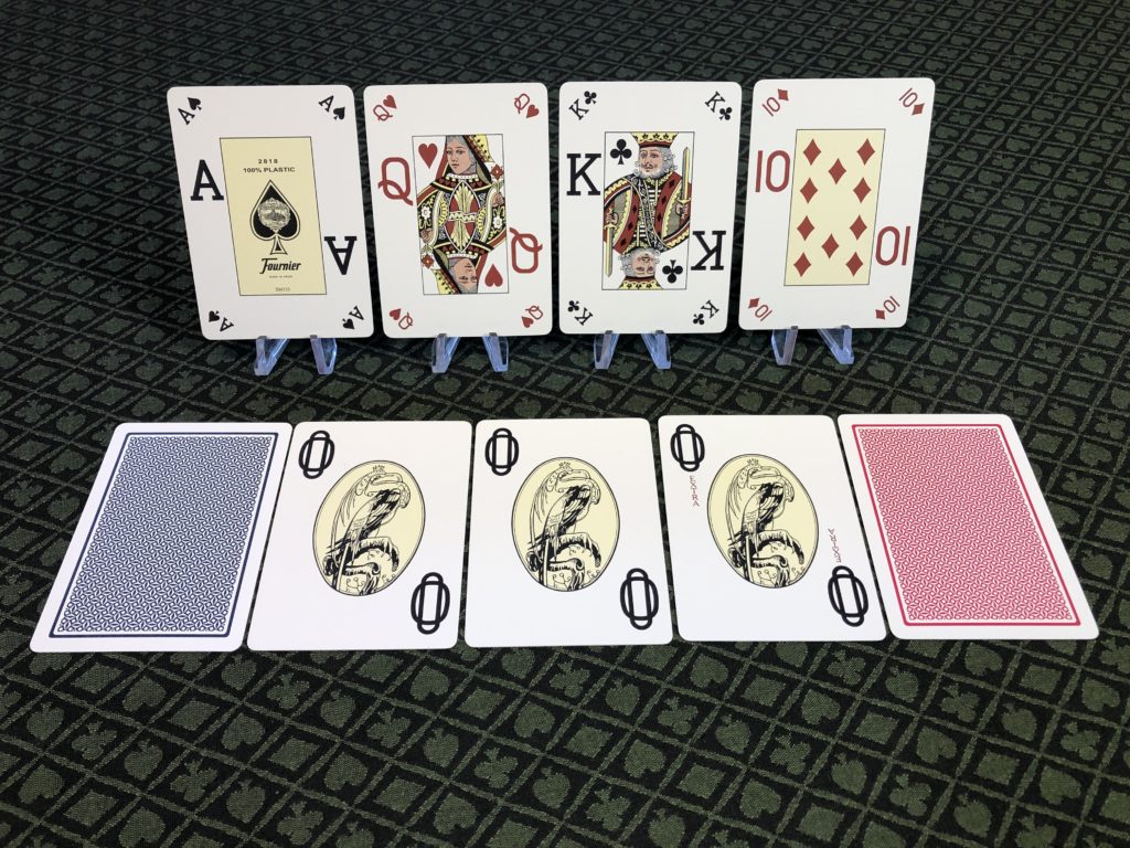 Fournier Poker Vision card backs